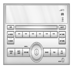 Radio avec CD illustrée