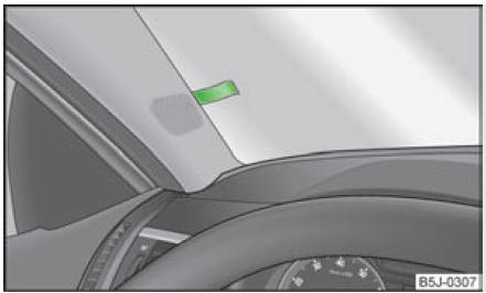 Pare-brise : porte-tickets de stationnement